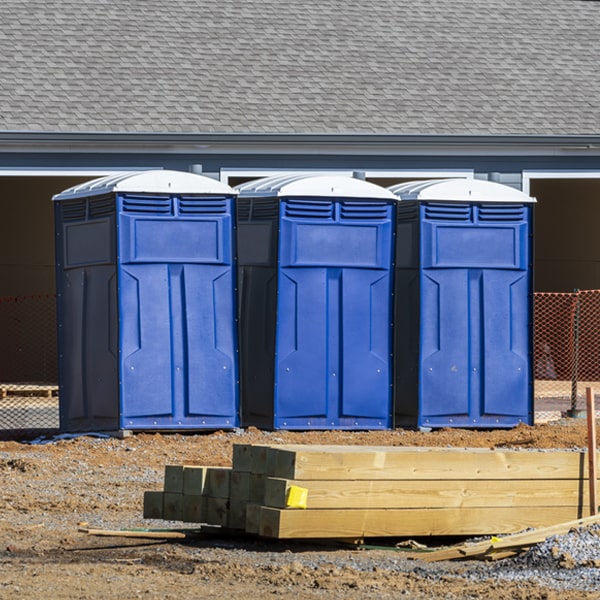 how do you ensure the porta potties are secure and safe from vandalism during an event in Matheny